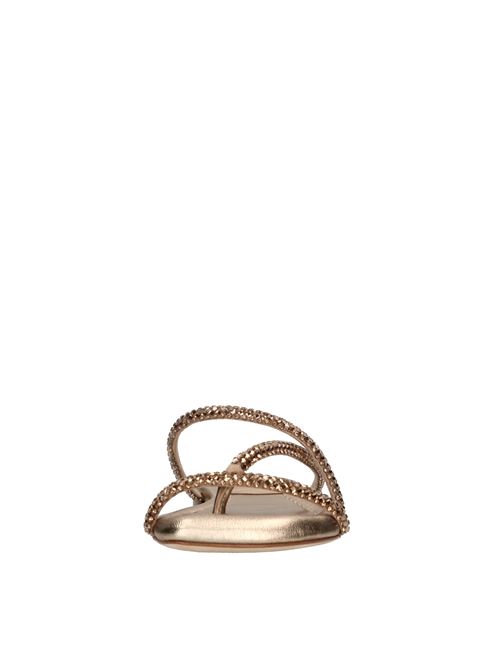 Fabric and rhinestone mules ASH | RUBIS MICRO SUEDESKIN-MEKONG